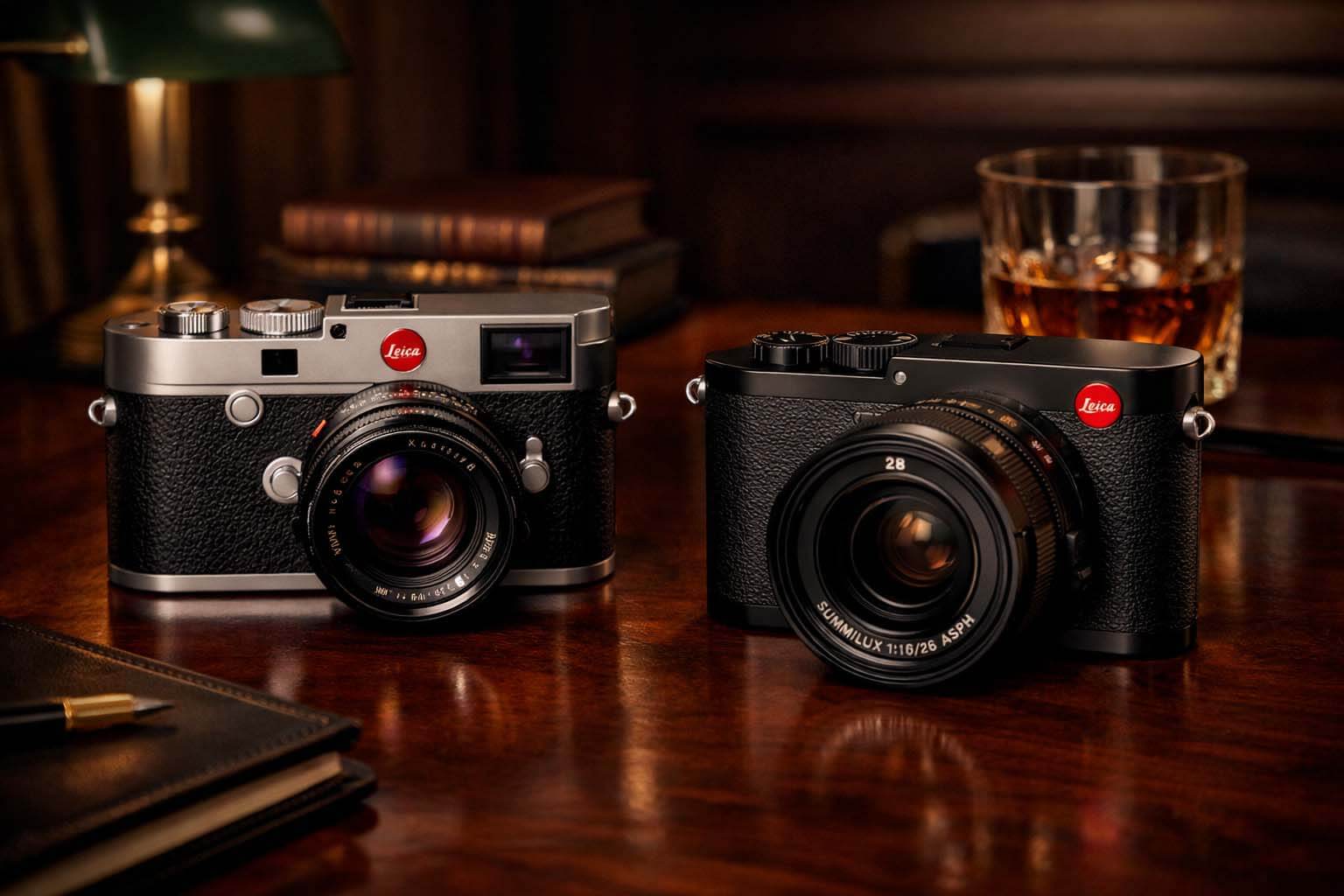 台中收購 Leica 相機 M 系列與 Q 系列展示 / Buying used Leica M series and Q series cameras in Taichung.